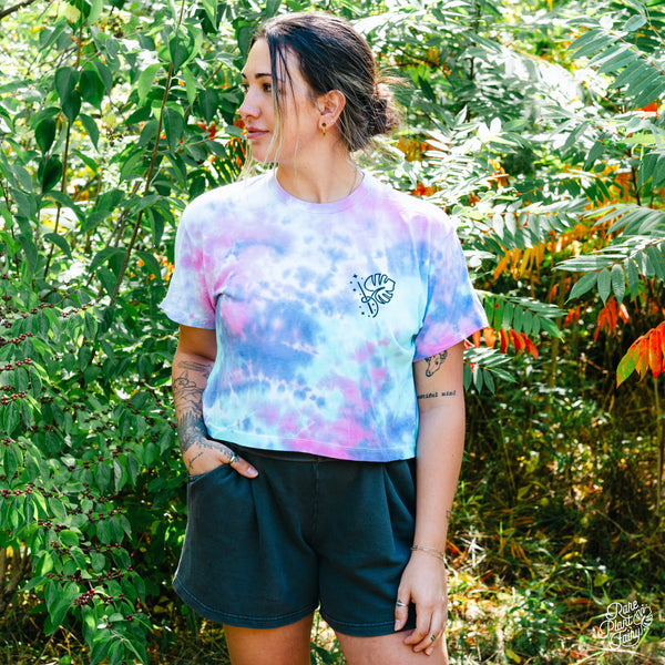Rare Plant Fairy® Tie-Dye Crop Top