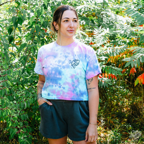 Rare Plant Fairy® Tie-Dye Crop Top