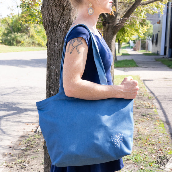 Rare Plant Fairy® Denim Market Tote