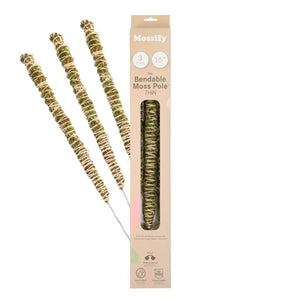 Mossify® Bendable Moss Pole™ THIN - 3 Pack