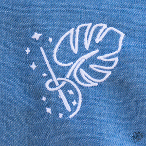 Rare Plant Fairy® Denim Market Tote